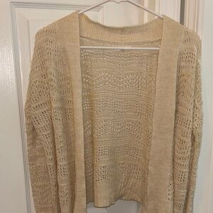 Maurice’s Women's Cream Cardigan Sweater
